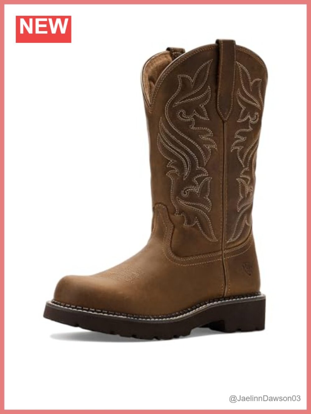 Ariat Fatbaby Dawn Women's Western Boot Round Toe Pull-On Equestrian